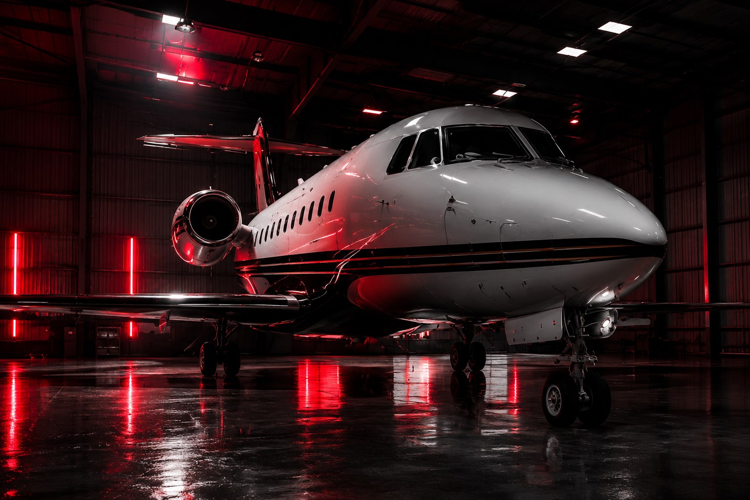 Aircraft detailed by Prestige